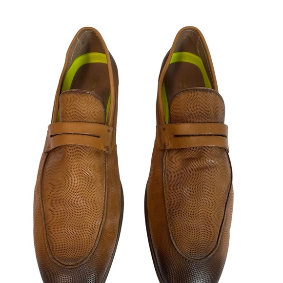 Men’s Moretti‎ Gold Label Leather Loafers Like New Size 12D - Picture 3 of 10